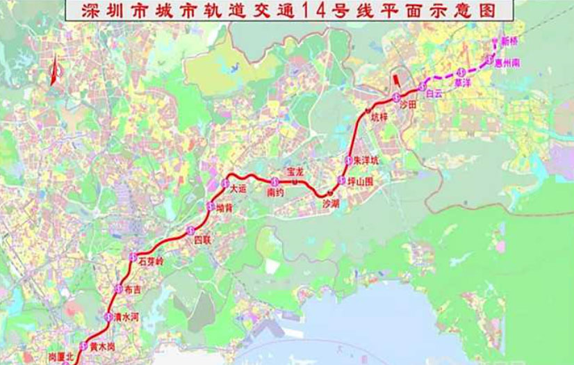 深圳地铁14号线，对惠州楼市有什么影响和带动？
